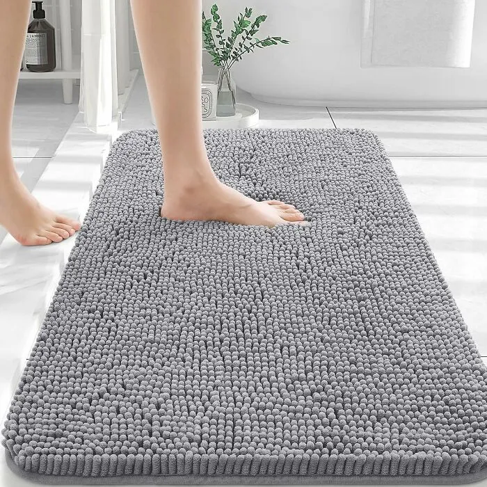 Stepping Out Of The Shower Feels Like Walking On A Cloud (That Also Happens To Be Super Thirsty) With These <a Style="Display:inline;" Href="Https://Www.amazon.com/Olanly-Bathroom-Absorbent-Chenille-Non-Slip/Dp/B0cfgyfcyl?pf_rd_r=k8ey1m1peb2zrsf4w034&pf_rd_p=e5de50e6-9ed5-43e0-B855-5a9e59492def&linkcode=ll1&tag=bprhinoceros-20&linkid=164d4dd4a5d510e019cc3d17d7d716a3&language=en_us&ref_=as_li_ss_tl" Target="_blank"><span Style="Font: Inherit; Color: #d74b1f;"> Absorbent Chenile Bathroom Rugs </Span>