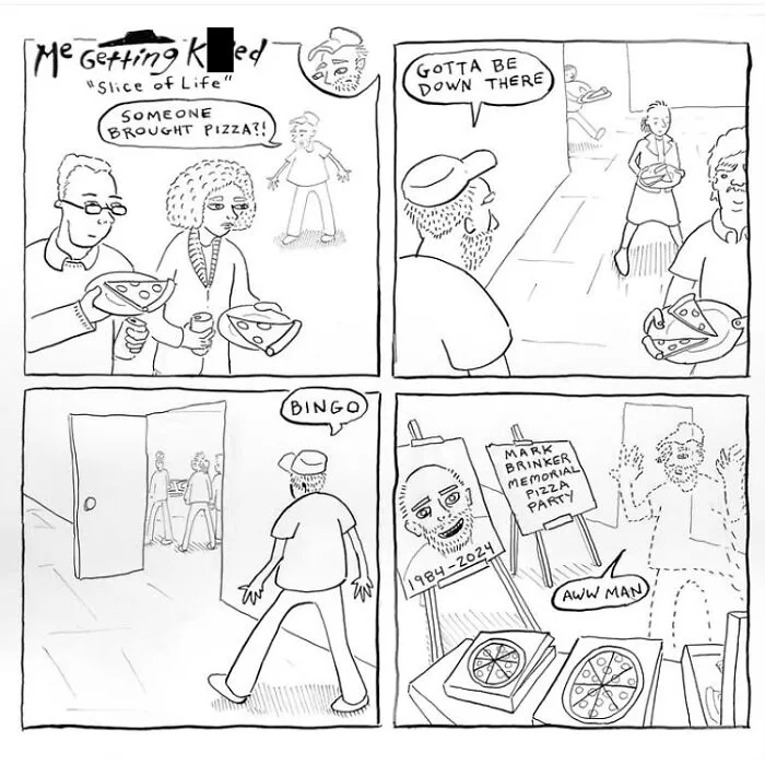 15 Darkly Funny Comics By Mark Brinker About The Many Ways Life Fights Back