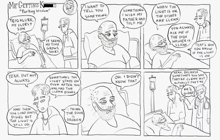 15 Darkly Funny Comics By Mark Brinker About The Many Ways Life Fights Back