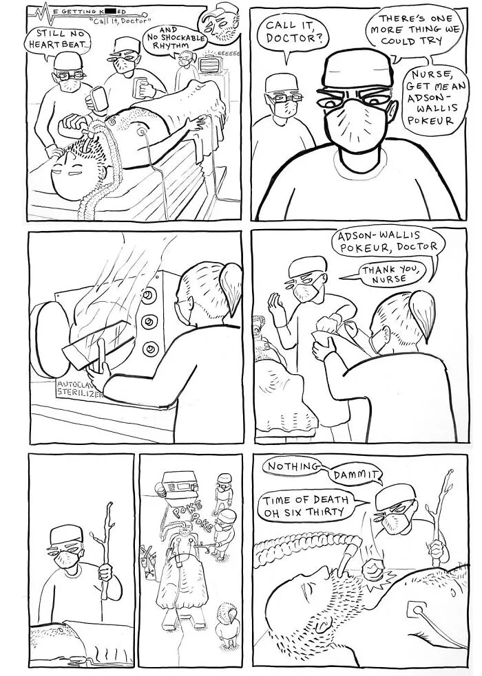15 Darkly Funny Comics By Mark Brinker About The Many Ways Life Fights Back