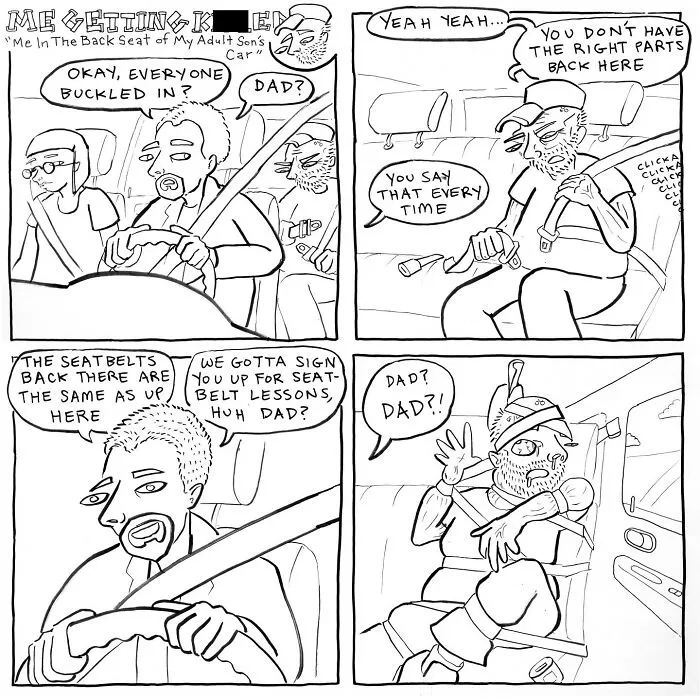 15 Darkly Funny Comics By Mark Brinker About The Many Ways Life Fights Back