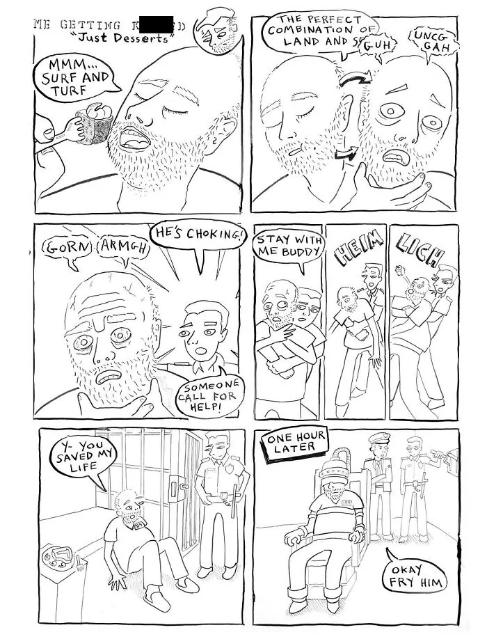 15 Darkly Funny Comics By Mark Brinker About The Many Ways Life Fights Back