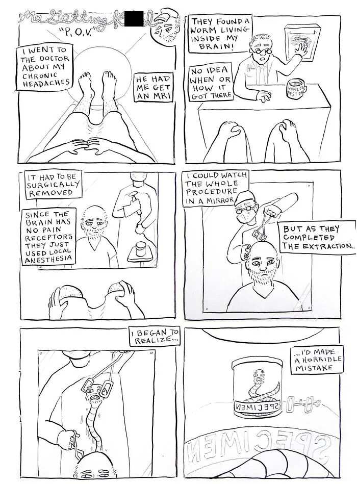 15 Darkly Funny Comics By Mark Brinker About The Many Ways Life Fights Back