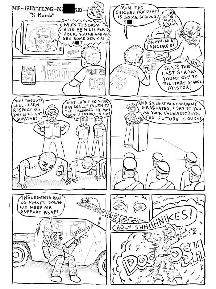 15 Darkly Funny Comics By Mark Brinker About The Many Ways Life Fights Back