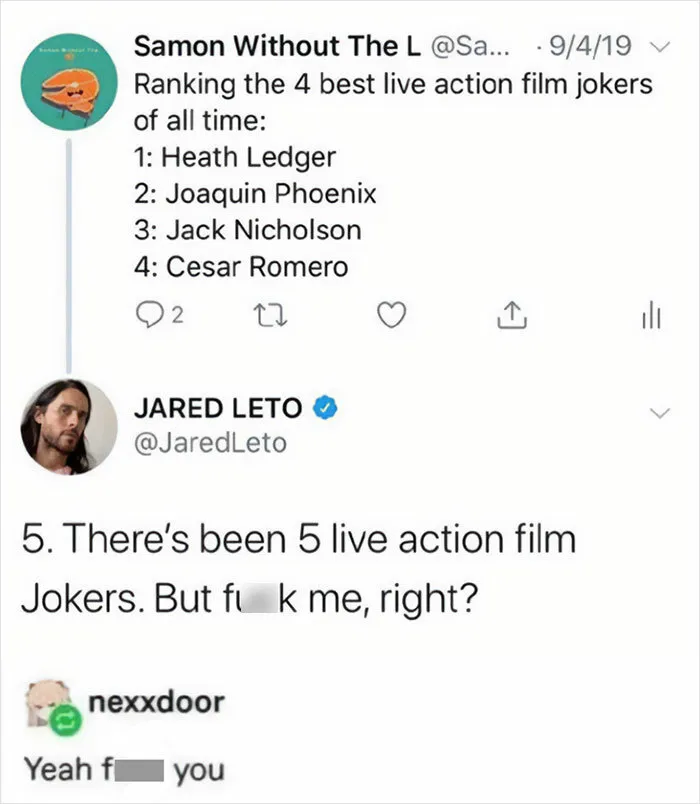F**k You Jaremo Leto