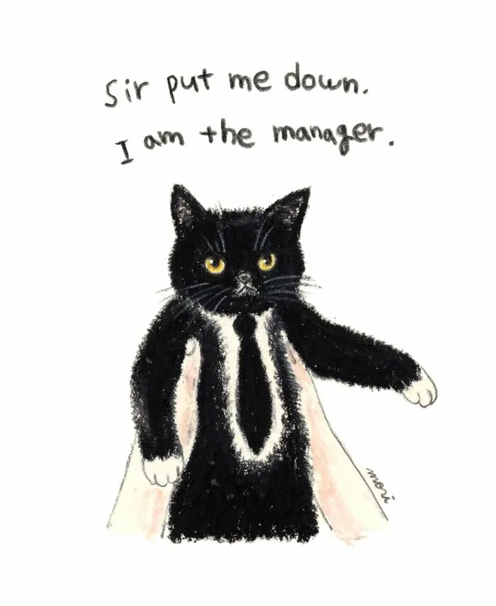 Korean Artist Started To Draw Cats 3 Years Ago, Now She Has The Most Adorable Collection (45 Pics)