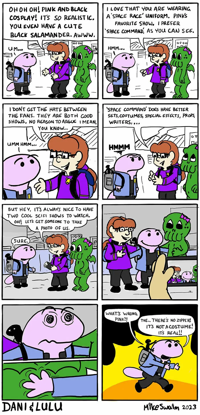 28 ‘Dani & Lulu’ Comics By Mike Swaim