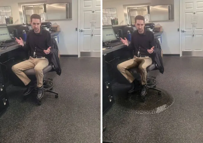 My Boss Is Out Today. Can You Add A Few Inches Of Water On The Floor For Me?