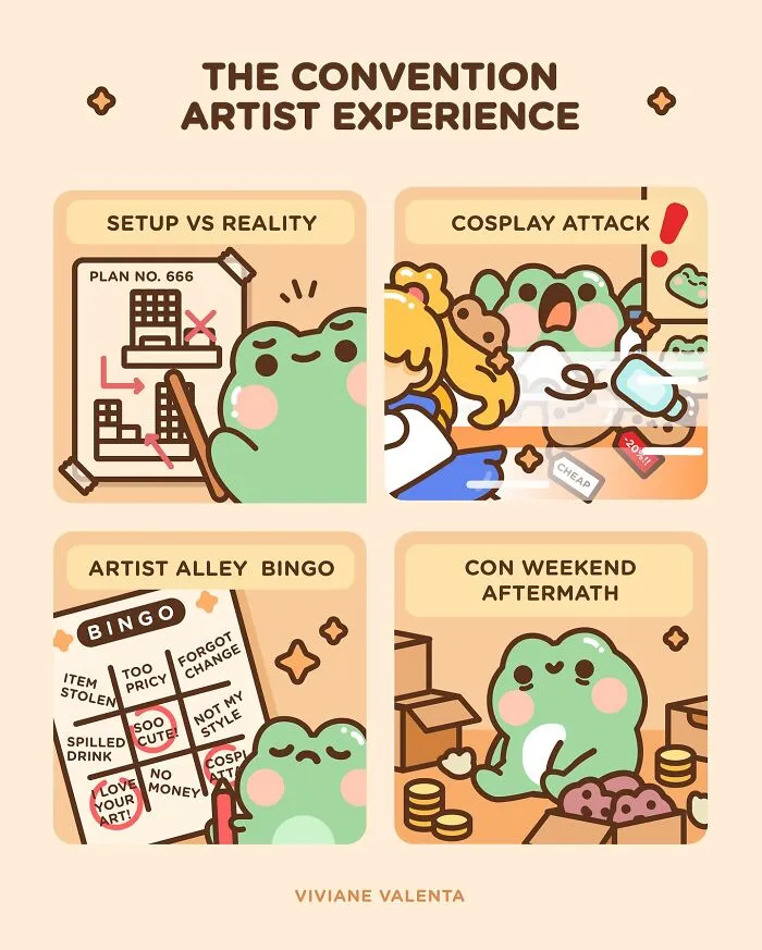 From Adorable To Relatable: 31 Illustrations Of Food Puns And Cute Frogs By Viviane Valenta