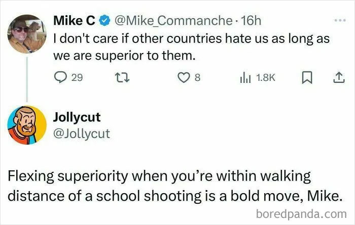"Within Walking Distance Of A School Shooting" Is Savage