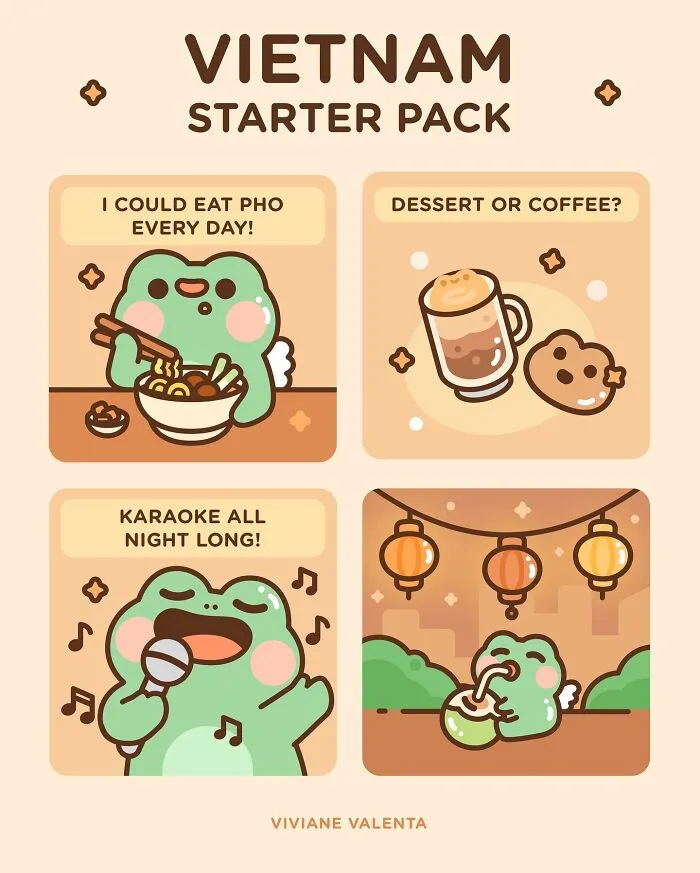 From Adorable To Relatable: 31 Illustrations Of Food Puns And Cute Frogs By Viviane Valenta