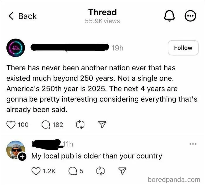“There Has Never Been Another Nation That Has Existed Much Beyond 250 Years”
