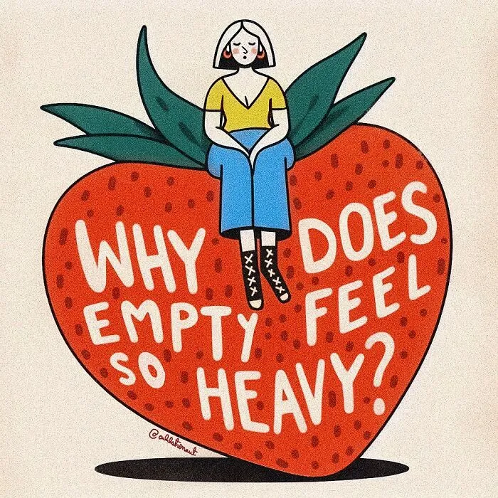 Art Therapy: 36 Vulnerable Thoughts Expressed By This Artist