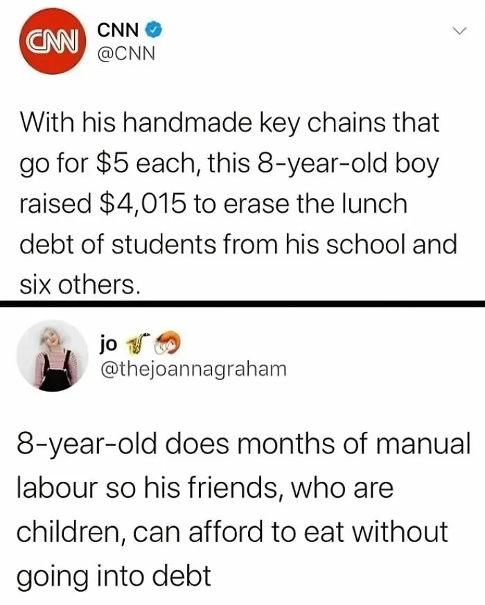 An 8 Year Old Shouldn’t Have To Do This
