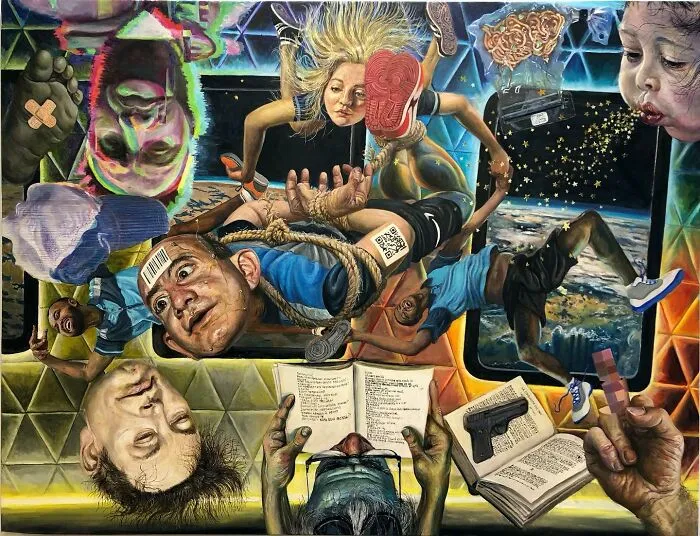 Social Commentary Meets Absurdity In These Artworks By Marcos Carrasquer (35 Pics)