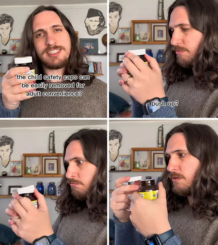 The Child Safety Caps Can Be Easily Removed For Adult Convenience