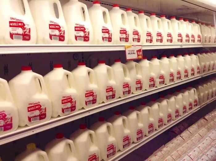 2% Milk (Per Gallon) -$1.59 vs. $4.07