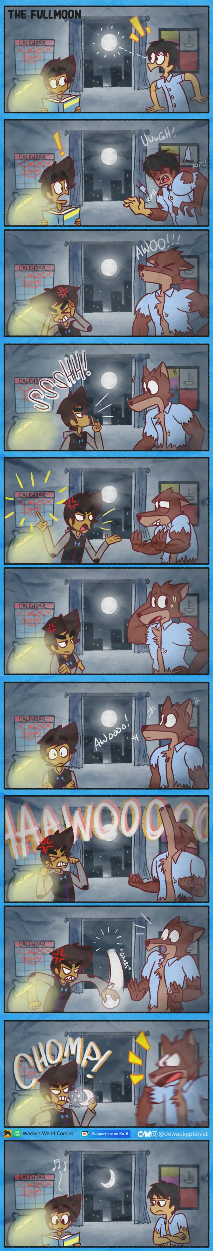 If You Like Chaotic Comedy, These 15 Comics By ‘De Wacky Pianist’ Might Be For You