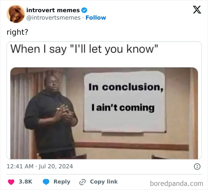 Can confirm, this hits different