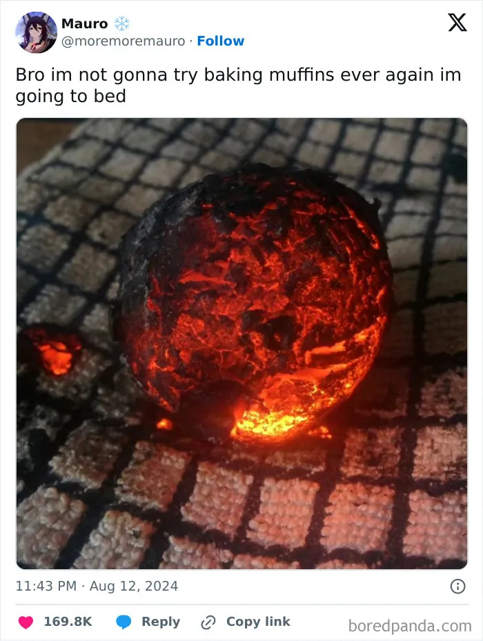Instead Of Cooking, Bro Attempted To Forge A Weapon Like No Other