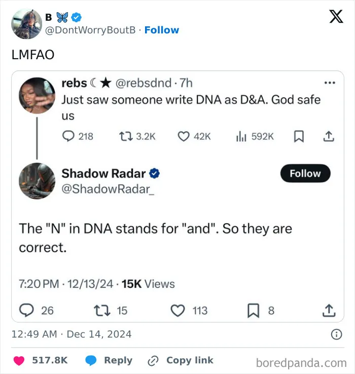 The Irony Of Everything In That Tweet