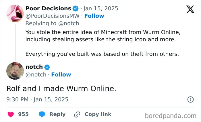 To Not Know Who Made Wurm