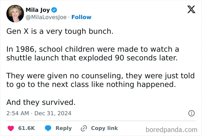 Gen X Trying To Prove How “Tough” They Are