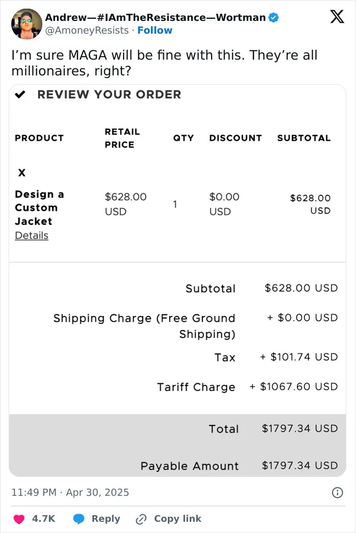 Americans Are Starting To Feel The Effects Of The New Tariffs And Share Their Infuriating Receipts
