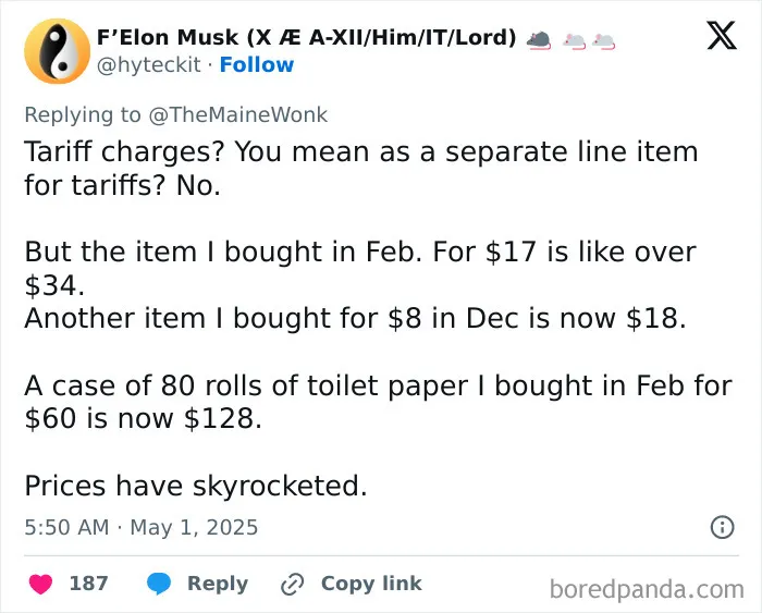 Americans Are Starting To Feel The Effects Of The New Tariffs And Share Their Infuriating Receipts