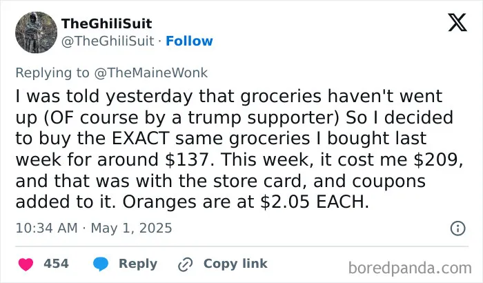 Americans Are Starting To Feel The Effects Of The New Tariffs And Share Their Infuriating Receipts