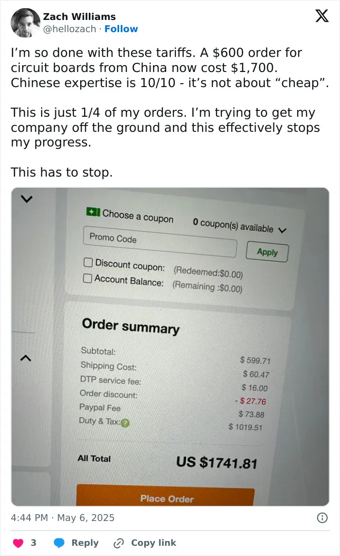 Americans Are Starting To Feel The Effects Of The New Tariffs And Share Their Infuriating Receipts