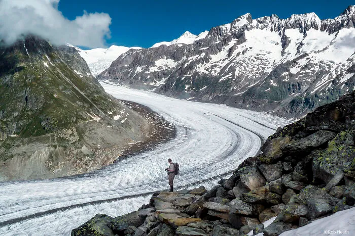 Jungfrau Aletsch Glacier, Switzerland