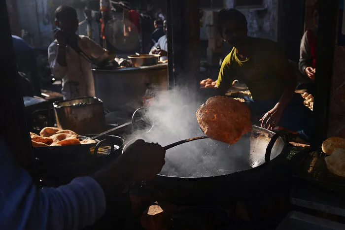 Jamie Oliver Youth Prize 13 -17: Early Morning Puris, Delhi, India By Indigo Larmour, India
