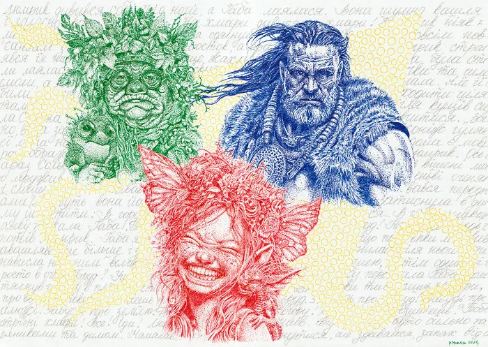 I Create Artwork By Adding Thousands Of Dots; Here Are My Latest Colorful Ones (15 Pics)