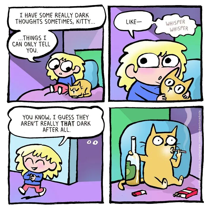 29 Ridiculously Clever Comics By Jim Benton That Are Packed With Unexpected Twists (New Pics)