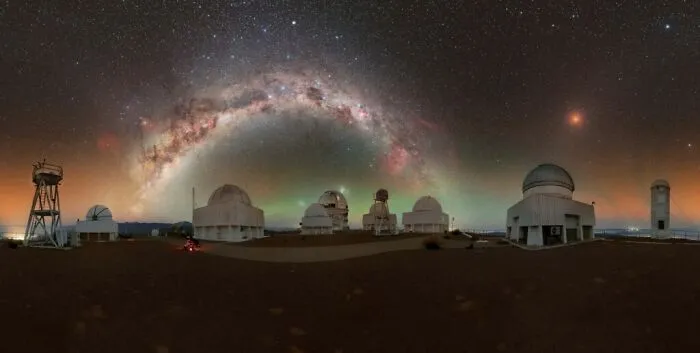 “Tololo Lunar Eclipse Sky” By Petr Horálek
