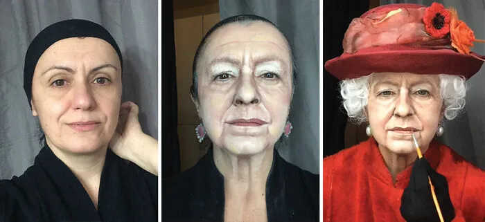 Lucia Pittalis Transforms Herself Into Any Celebrity - Her Majesty The Queen