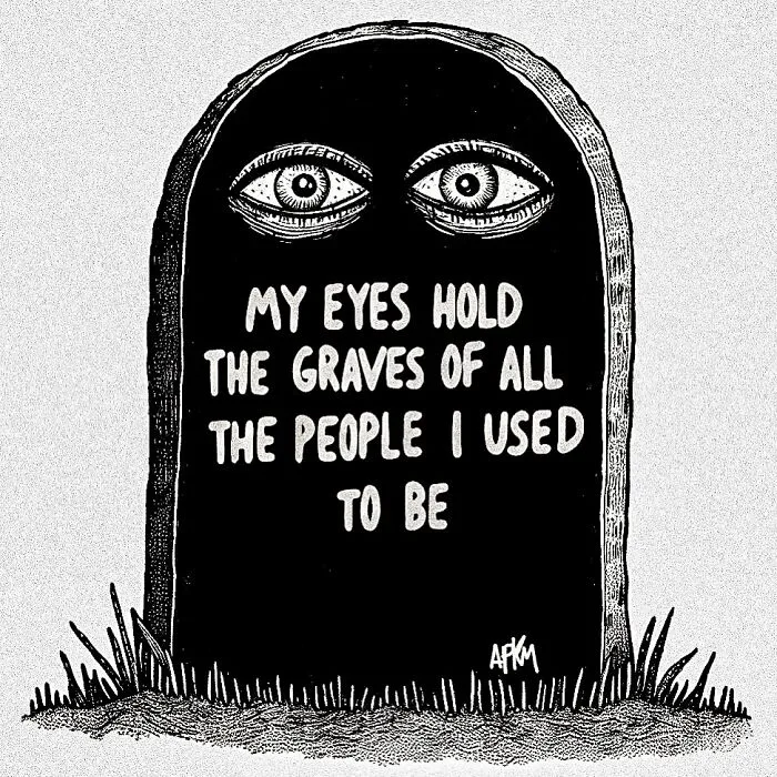 Art Therapy: 36 Vulnerable Thoughts Expressed By This Artist