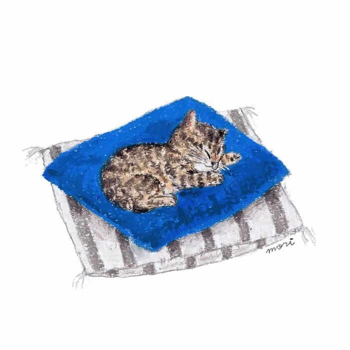 Korean Artist Started To Draw Cats 3 Years Ago, Now She Has The Most Adorable Collection (45 Pics)