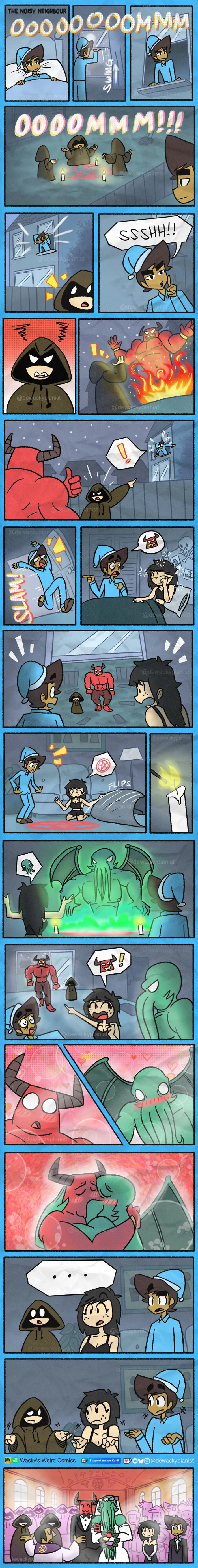 If You Like Chaotic Comedy, These 15 Comics By ‘De Wacky Pianist’ Might Be For You