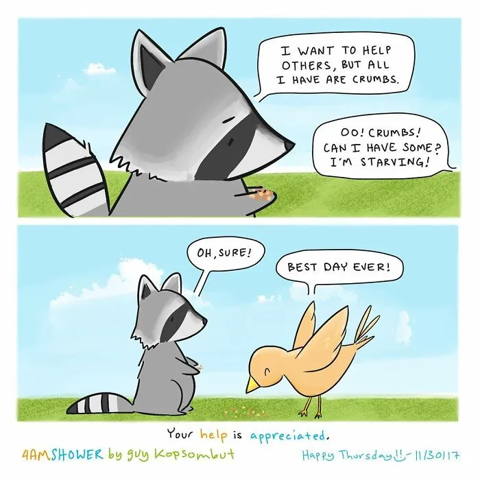 Uplifting Comics Featuring Adorable Animals By 4amShower (35 New Pics)