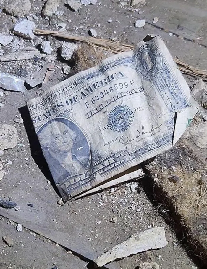 1935 Silver Certificate $1 Bill Found During Renovations. Awesome Find!