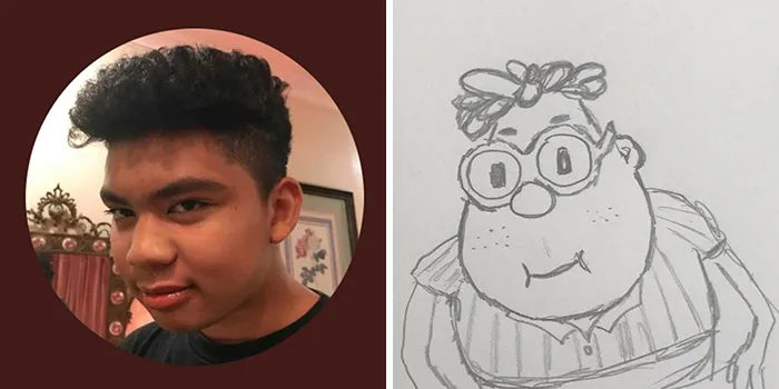 This Artist Roasts Profile Pics With Hilarious And Unflattering Cartoons (30 Pics)