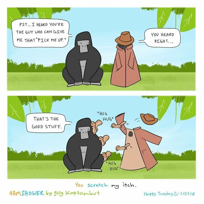Uplifting Comics Featuring Adorable Animals By 4amShower (35 New Pics)