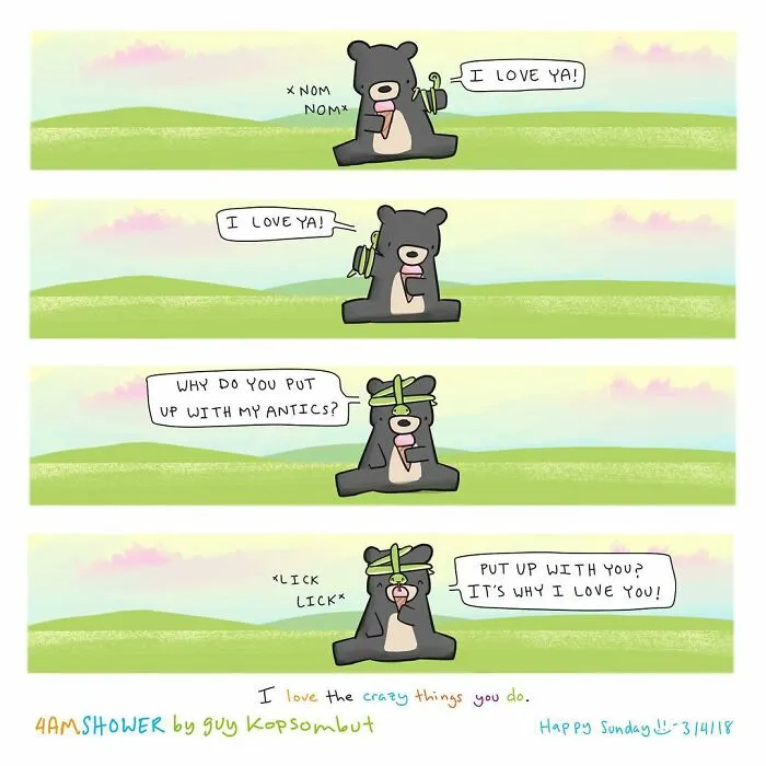 Uplifting Comics Featuring Adorable Animals By 4amShower (35 New Pics)