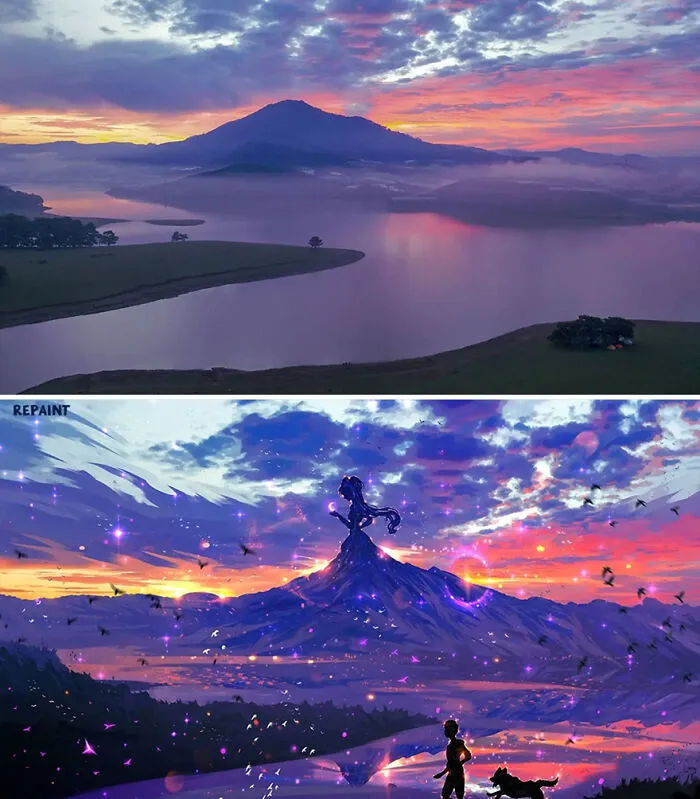 Artist Reimagines Reality With Fantasy Elements, Reawakening Childlike Wonder (48 Pics)