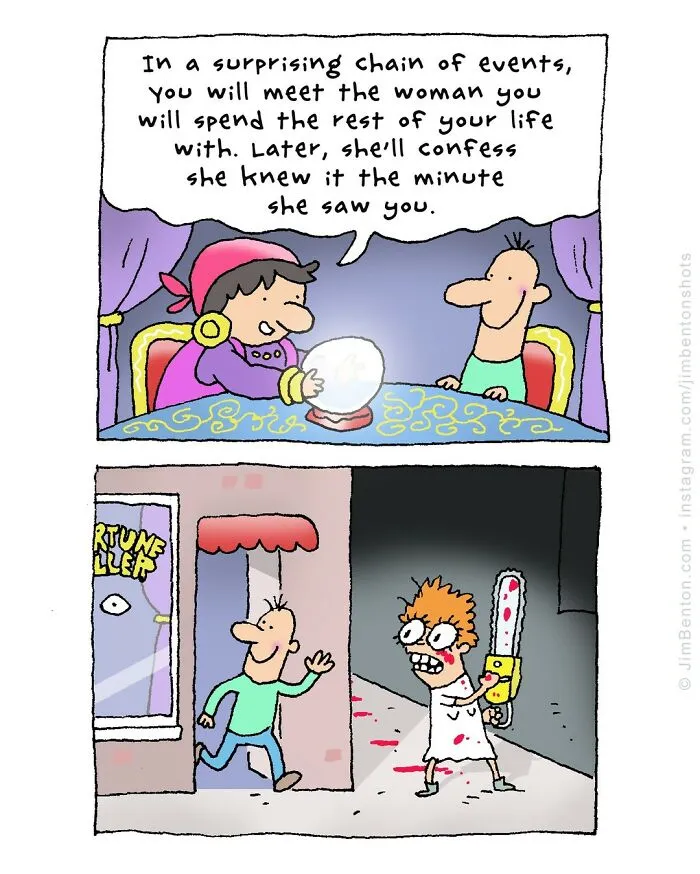 29 Ridiculously Clever Comics By Jim Benton That Are Packed With Unexpected Twists (New Pics)
