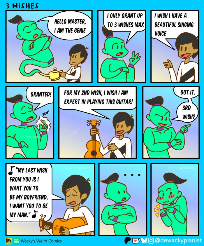 If You Like Chaotic Comedy, These 15 Comics By ‘De Wacky Pianist’ Might Be For You