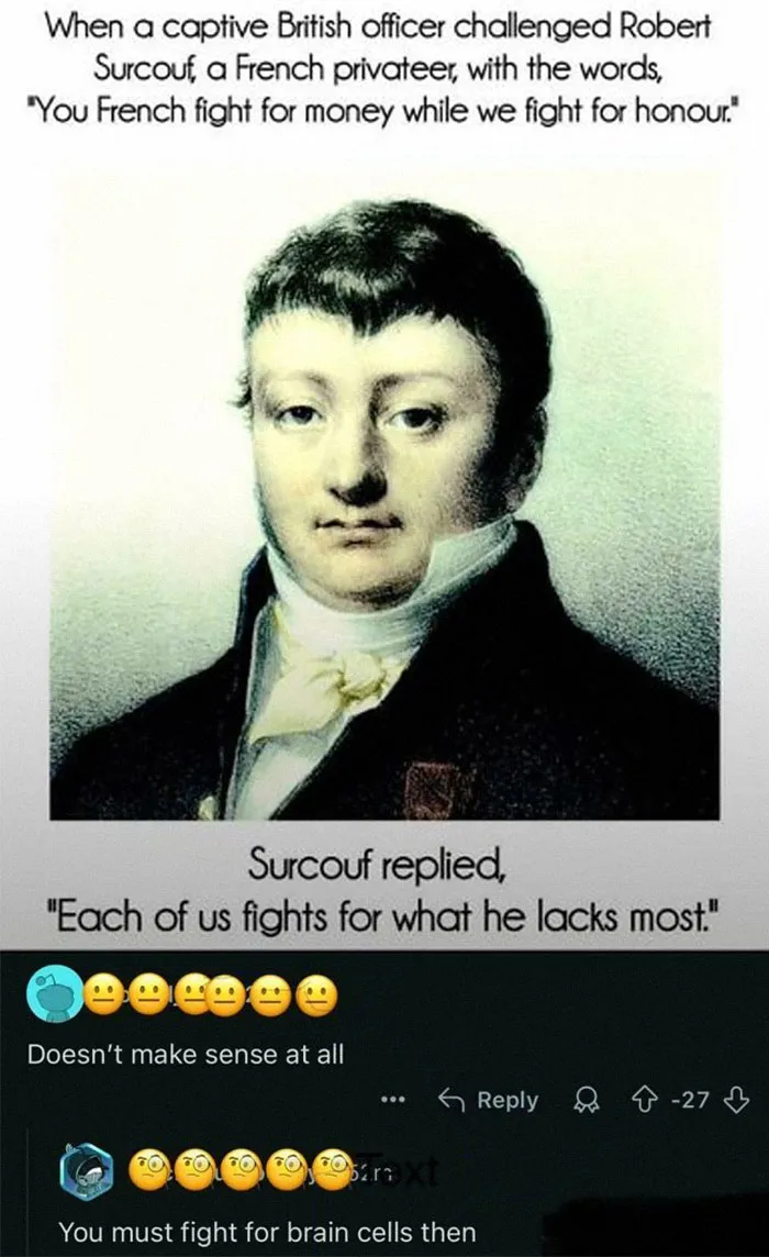 A Rare Insult Underneath A Rare Insult
