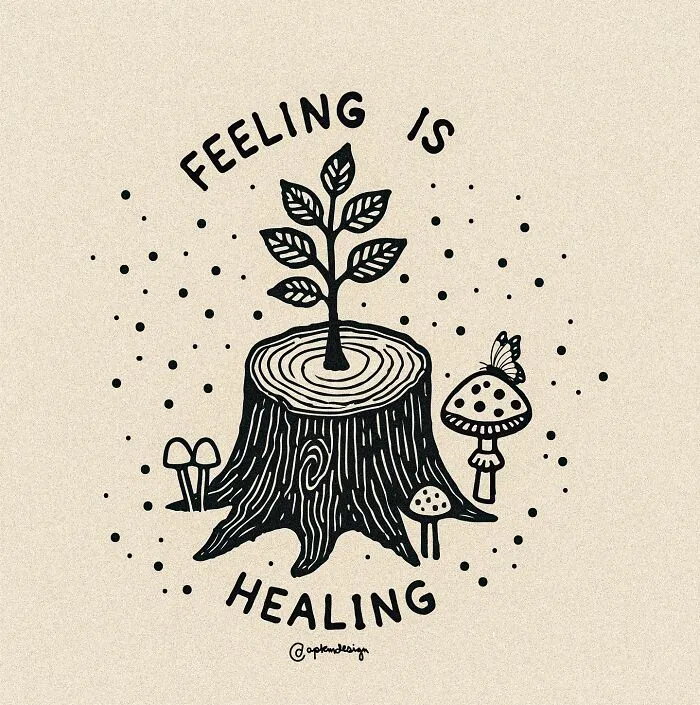 Art Therapy: 36 Vulnerable Thoughts Expressed By This Artist